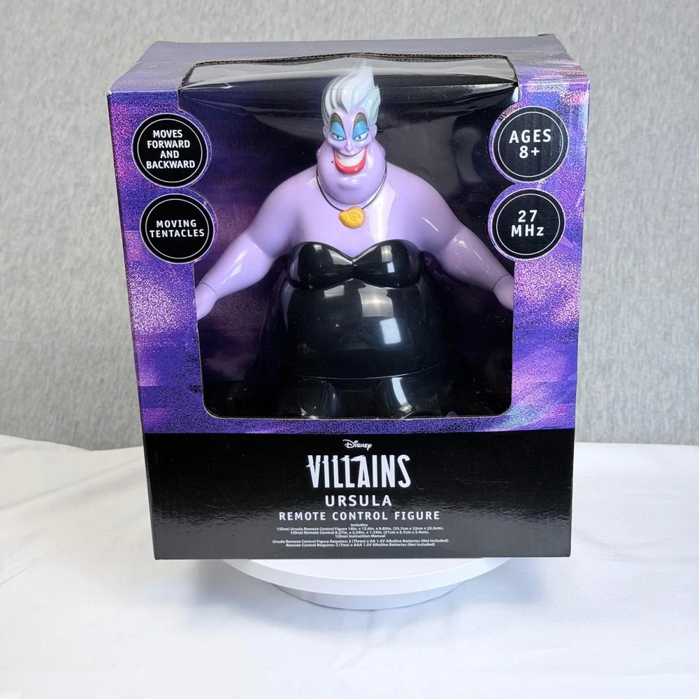 Disney Villains Ursula Remote Control Figure Moving Tentacles Toy ET-0833 New